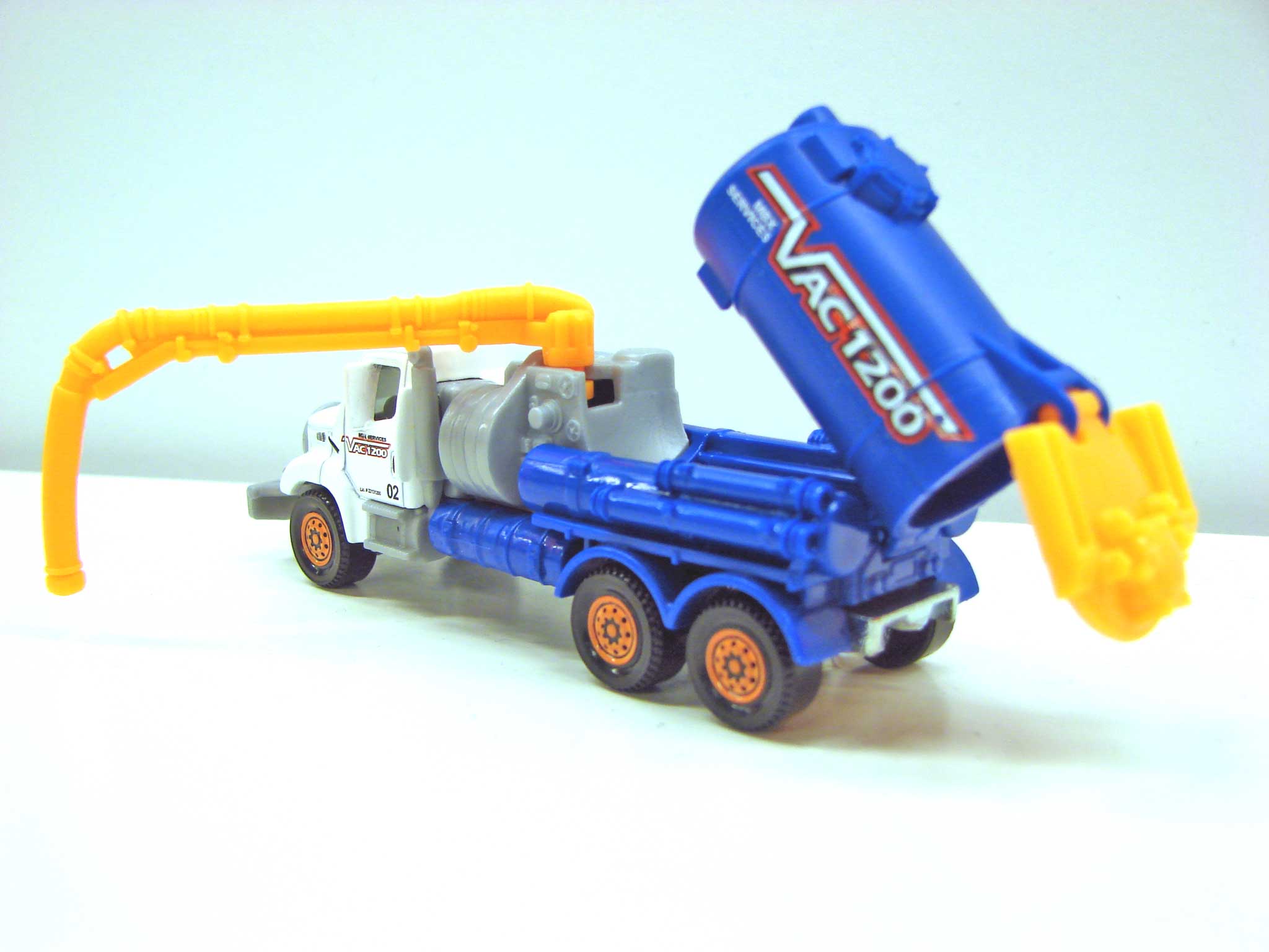 vacuum truck toy matchbox